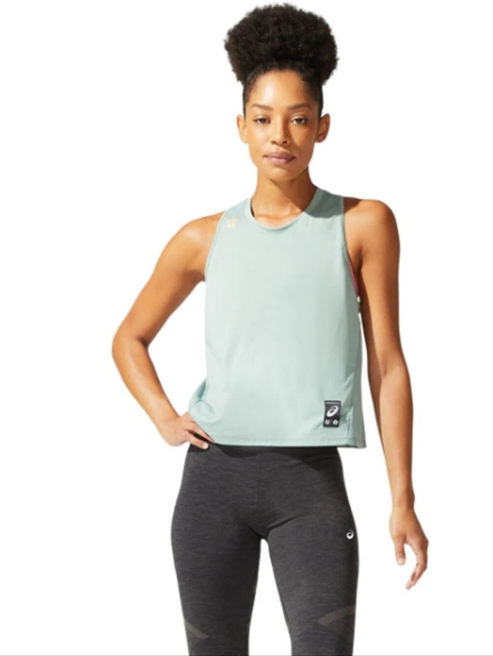 Asics Women's Sakura Tank Running Large Green Sage